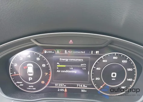 2018 Audi Q5 2.0T Premium/2.0T Tech Premium из США, поврежденный, VIN WA1ANAFYXJ2199826